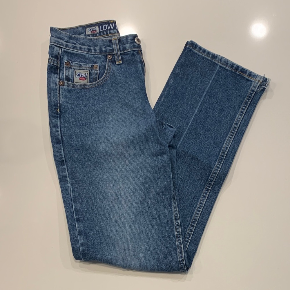 Cruel Girl Low Rise Relaxed Jeans